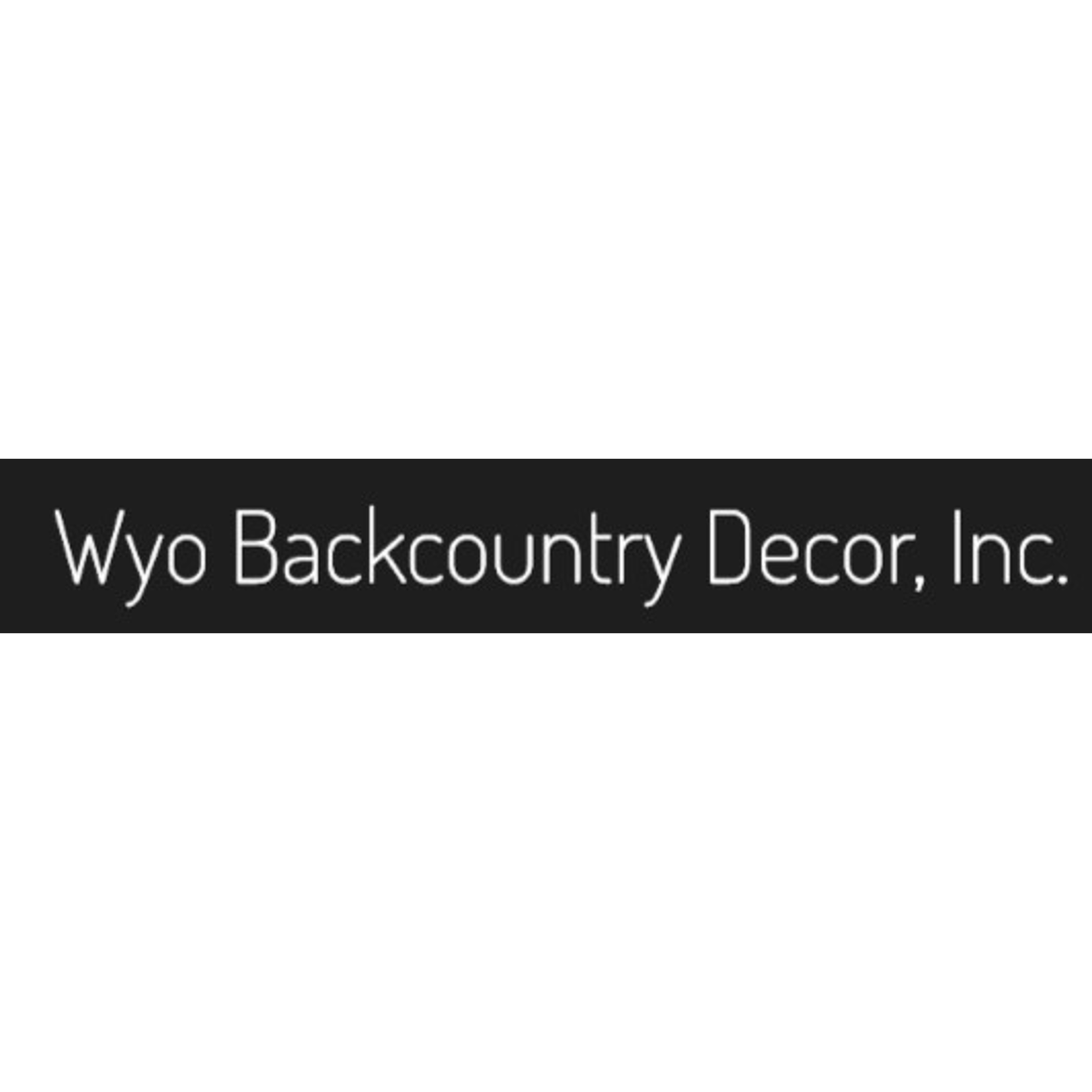 Wyo Backcountry Decor