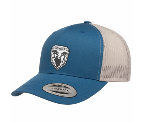 OR WSF Leather Patch Hat — Oregon Wild Sheep Foundation